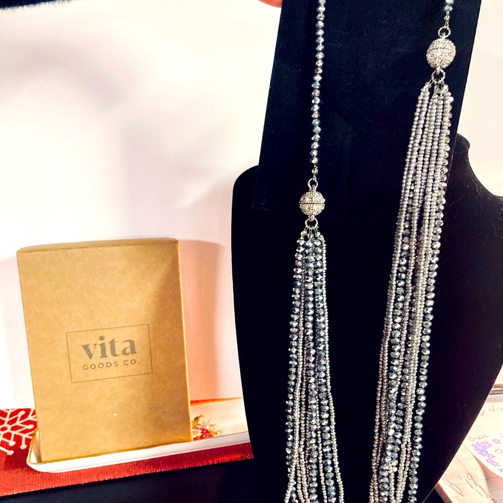 Vita Goods Co. Long Beaded Necklace